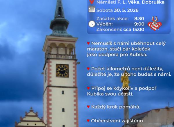 Charitativní běh aneb MARATON OKOLO MARIÁNSKÉHO SLOUPU